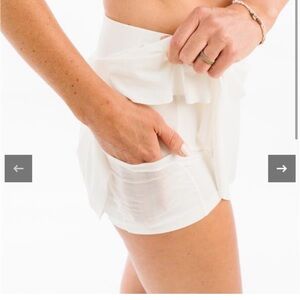 Zyia skort white medium